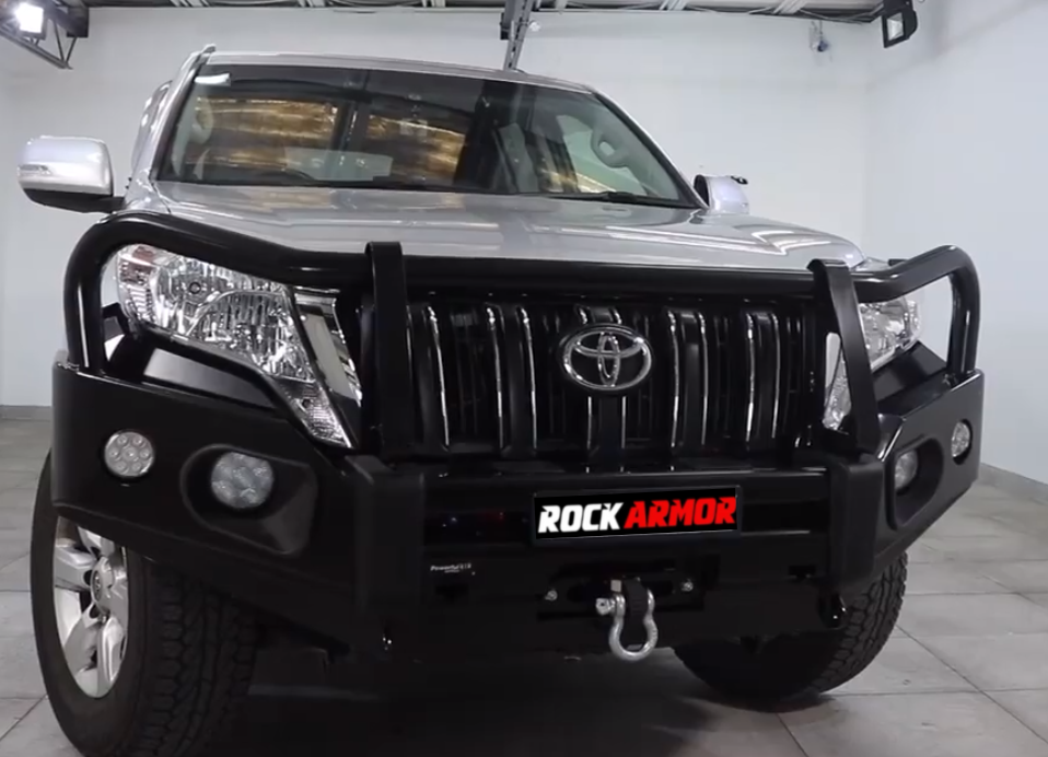Rockarmor Elite Steel Bullbar To Suit Toyota Prado Fj150 2018-Current (Full Bar Replacement)