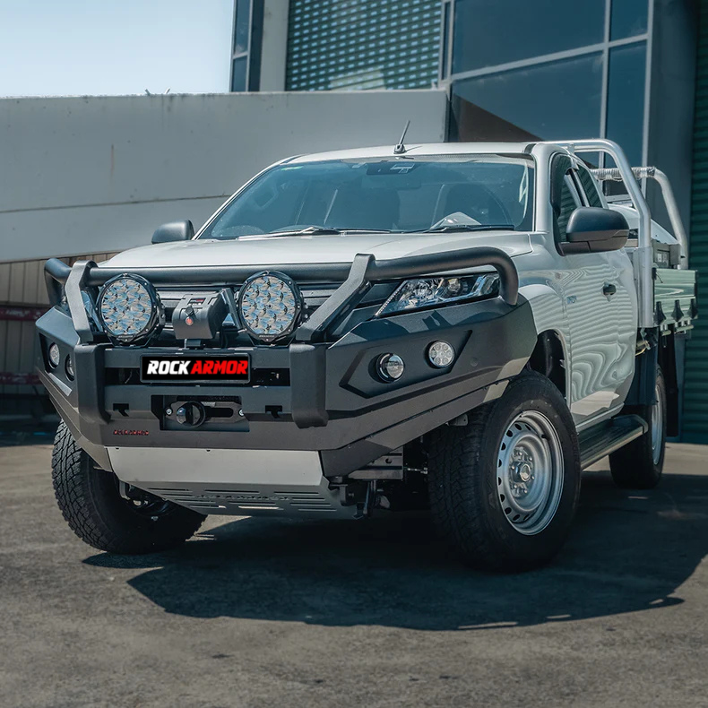 Rockarmor Gt Steel Hoop Bullbar Combo Pack - Mitsubishi Mr Triton