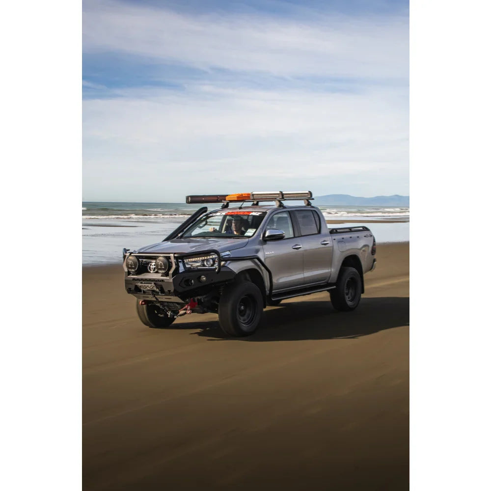 Rockarmor Gt Hoop Bullbar Combo Pack - Toyota Hilux 2015-2020 - Winch Bar Combo