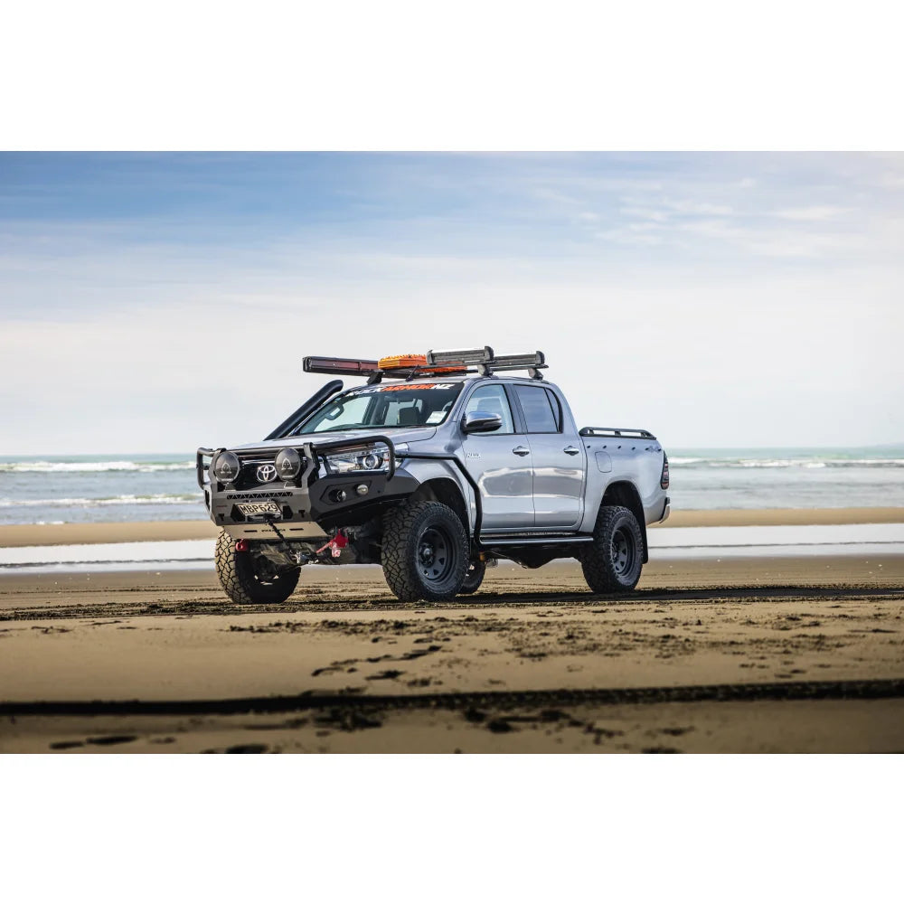 Rockarmor Gt Hoop Bullbar Combo Pack - Toyota Hilux 2015-2020 - Winch Bar Combo