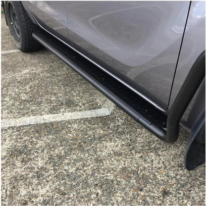 Rockarmor Steel Rockslider Side Steps To Suit Mazda Bt50 Dual Cab/Extra Cab 2012-2020 - Side Steps